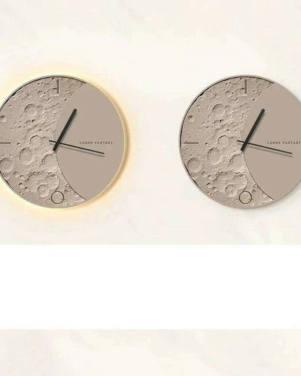 Celestial Glow Wall Clock - A Stunning Decorative Timepiece for Your Home and Dining Areas