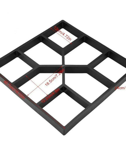 Versatile DIY Concrete Walkway Mold for Personalized Garden Paths and Driveways