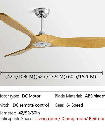 Retro Industrial Ceiling Fan with Remote Control - Chic Air Circulator for Spacious Areas