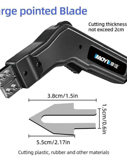 Adjustable Temperature Electric Fabric and Foam Cutter with Universal Plug Compatibility