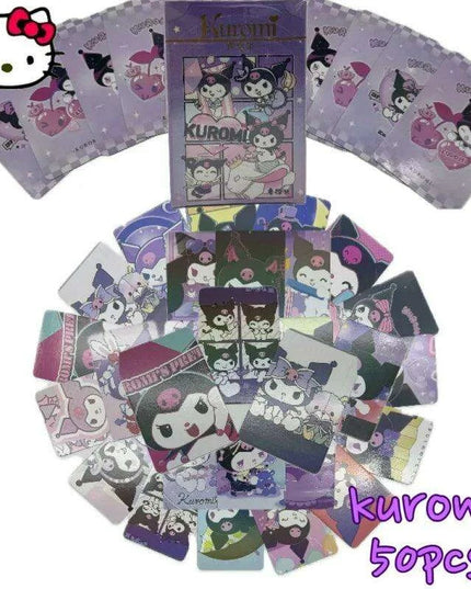 Whimsical Sanrio Characters Laser Photo Card Collection - Dreamy Wonderland Edition