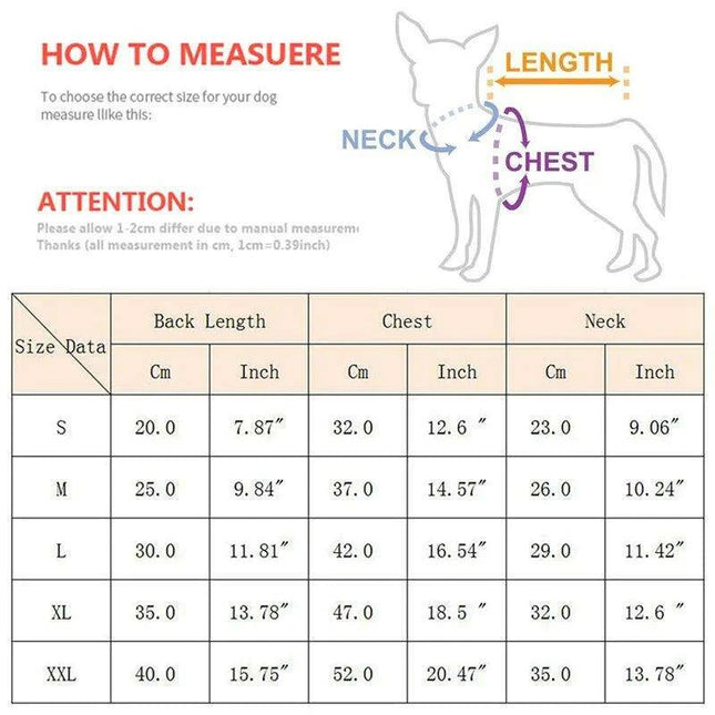 Cozy Plush Sweet Bear Print Winter Sweater for Small Dogs & Puppies with Secure Buckle Closure