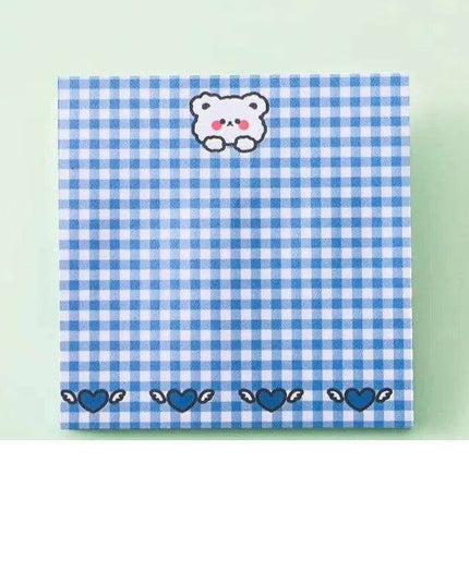 Whimsical Bear-Themed Sticky Notes Set - 80-Pieces to Brighten Your Workspace