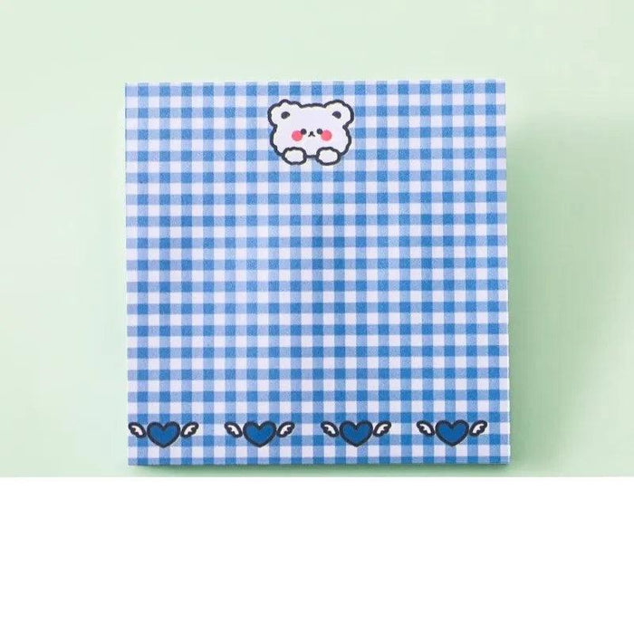 Whimsical Bear-Themed Sticky Notes Set - 80-Pieces to Brighten Your Workspace