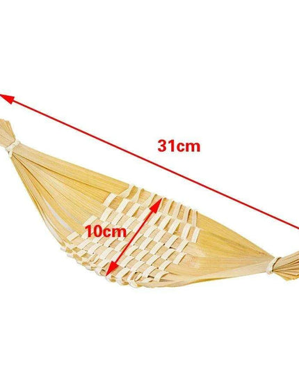 Sophisticated Bamboo Sushi and Sashimi Serving Set with Decorative Accents