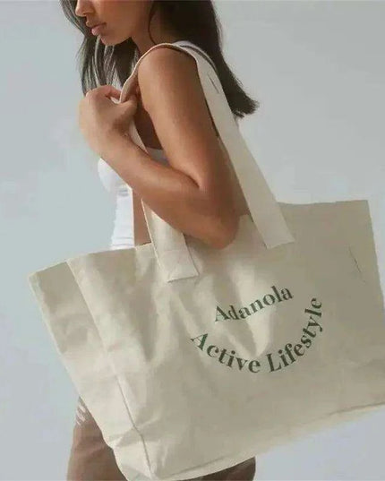 Customizable Luxury Cotton Tote Bag - Bulk Purchase Option