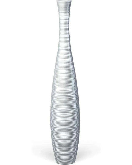 Stylish 27.5" Tall Resin Floor Vase - Chic Home Décor Accent