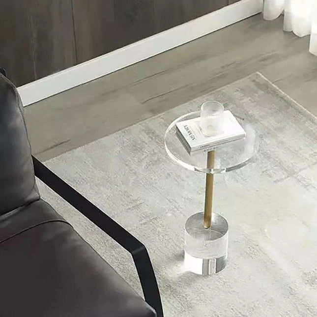 Elegant Round Acrylic Cake Showcase Stand