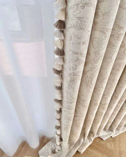 Luxurious French Palace Blackout Drapes for Chic Home Elegance