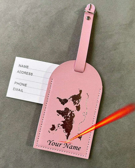 Custom Engraved Passport Holder for Adventurous Couples - Elegant Travel Essential