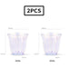 Luxury Borosilicate Glass Coffee Cup Set with Elegant Vacuum-Plated Finish
