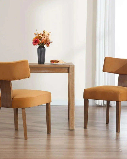 Dining Room Sets, 4 Set, Modern Dinings Chair with Wood Legs