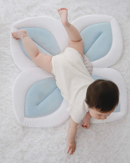 Lotus Dream Baby Bath Mat - Foldable Floral Serenity