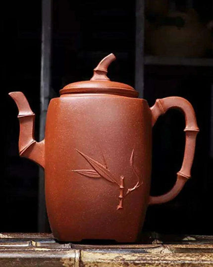 Elegant 350ml Yixing Purple Clay Teapot - Perfectly Crafted Tea Set for an Enriching Tie Guanyin Experience