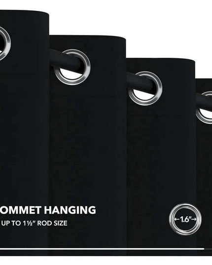 Elegant 15ft x 9ft Thermal Room Divider Curtain for Stylish Spaces