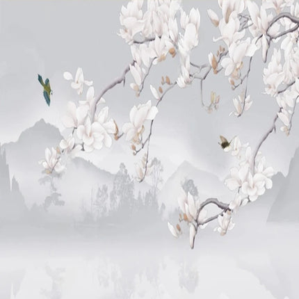 Customized New Chinese Style Flower Birds Pattern Wall Mural Wallpaper for Living Room Bedroom Background Wall Decoration customized-new-chinese-style-flower-birds-pattern-wall-mural-wallpaper-for-living-room-bedroom-background-wall-decoration
