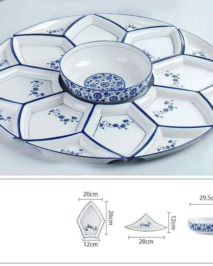 Sophisticated Elegance: Stunning Ceramic Tableware Set for Upscale Dining