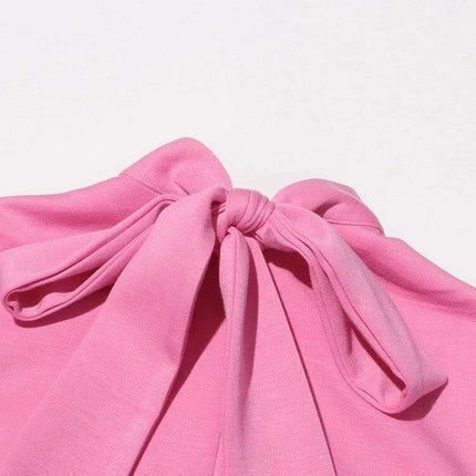 Elegant Women's Patchwork Lace-Up Sleeveless Dress with Stand Collar