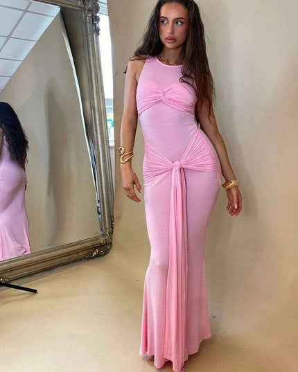 Knit Drape Dress: Effortless Elegance for Every Occasion