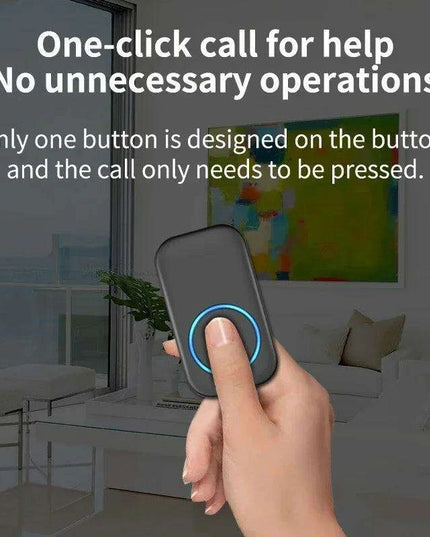 Emergency SOS Wireless Alert System with Custom Melodies - Long-Range Safety Button Set