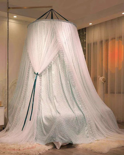 Double Layer Lace Bed Canopy - Transform Your Bedroom into a Dreamy Oasis