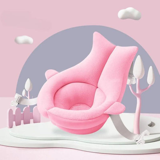 Deluxe Elevated Baby Bath Suspension Mat for Ultimate Newborn Comfort
