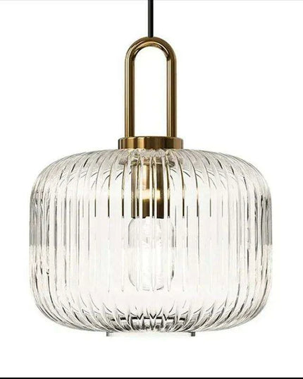 Scandinavian-Inspired Minimalist Glass LED Pendant Lights - Elegant Japanese Design for Home Interiors