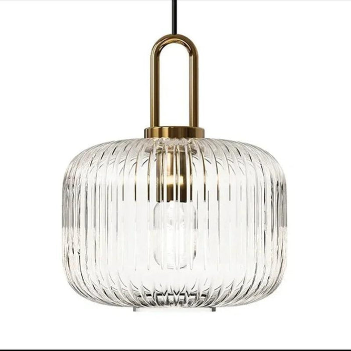 Scandinavian-Inspired Minimalist Glass LED Pendant Lights - Elegant Japanese Design for Home Interiors