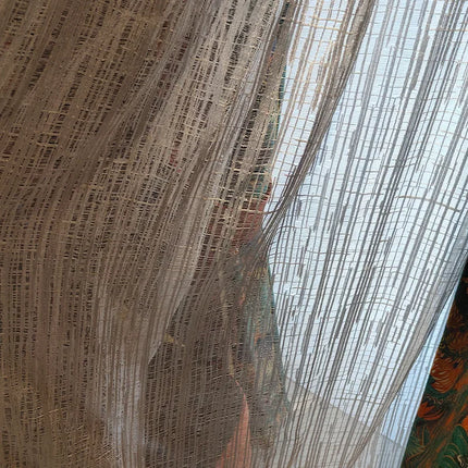 European Luxury Chenille Blackout Curtain One Panel Modern Room Darkening