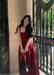 Elegant A-line Midi Dress for Women - Perfect for Summer Weddings and Celebrations in 2024