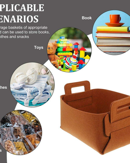 Versatile Foldable Polyester Laundry Basket - Organize Clothes and Toys with Ease