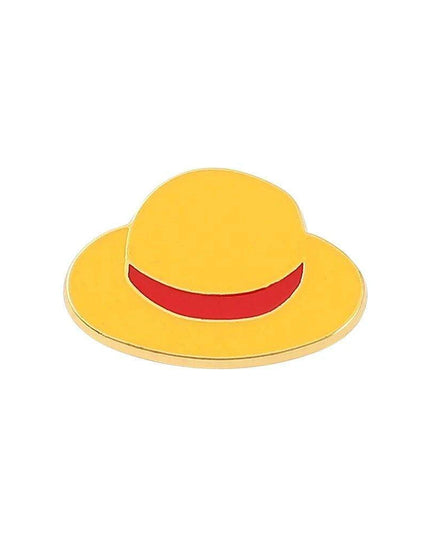 Anime Lover's One Piece Character Enamel Pins Collection - Stylish Jewelry Set for Fans