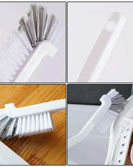 Ergonomic Long-Handled Kitchen Scrub Brush for Easy Cleaning and Compact Storage