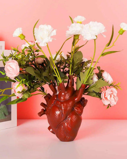 Anatomical Heart Resin Vase: A Unique Touch for Elegant Home Decor