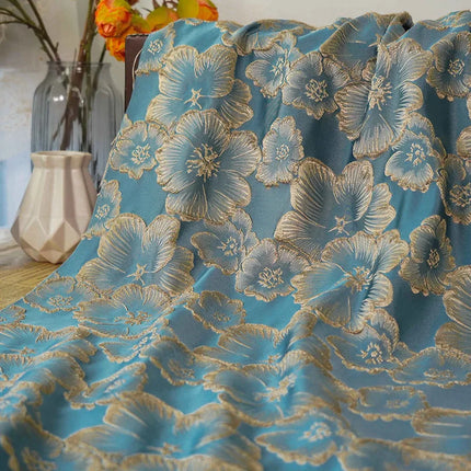 Exquisite 3D Flower Embossed Bubble Fabric Elegant Fashion Texture Fabric for Sewing Home Textiles Upholstery Bag Women Clothes exquisite-3d-flower-embossed-bubble-fabric-elegant-fashion-texture-fabric-for-sewing-home-textiles-upholstery-bag-women-clothes