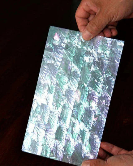 Artisan Flexible Mother of Pearl Inlay Sheet - 24cm x 14cm