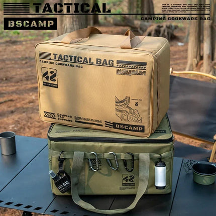 30-42L Tactical Camping Storage Bag Waterproof Insulated Folding Organizer
