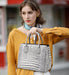 Luxurious Alligator Print Leather Tote Bag for Stylish Women
