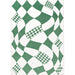 Luxuriate Your Living Space with the Exquisite Green Checkerboard Carpet