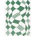 Elevate Your Home with the Opulent Green Checkerboard Carpet