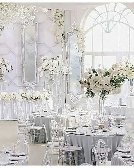 Sophisticated 20-Piece Clear Acrylic Chair Collection for Events