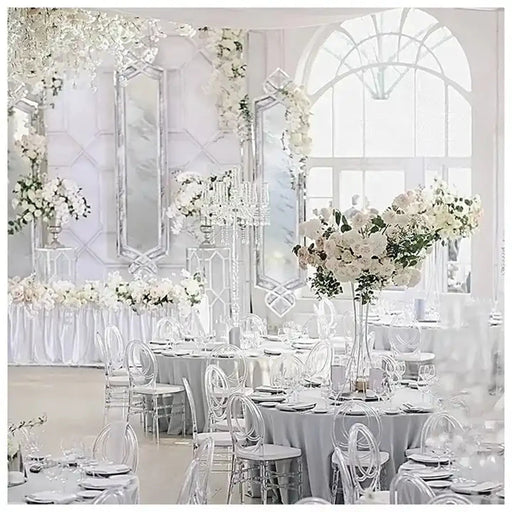 20pcs) wholesale Transparent plexiglass plastic event clear acrylic chair party crystal napoleon wed tiffany chivari chairs 113