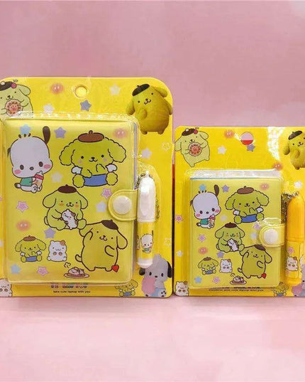 Sanrio Charming Mini Journal Collection - My Melody, Kuromi, Cinnamoroll - Pocket-Sized Notebook Set