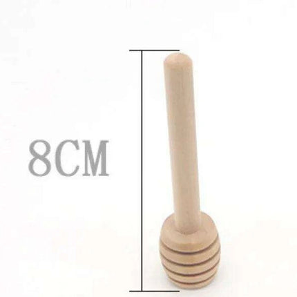 Handcrafted Wooden Honey Dipper - Artisan Swirler for Delicious Treats