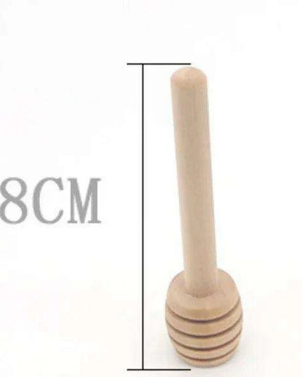 Handcrafted Wooden Honey Dipper - Artisan Swirler for Delicious Treats