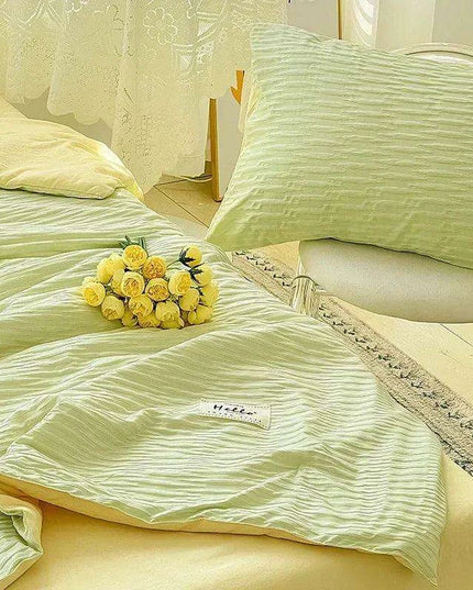 Double-Sided Cooling Comforter: Lightweight Reversible Summer Quilt