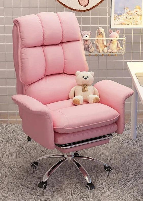 Premium Adjustable Leather Gaming Recliner with Ergonomic Design
