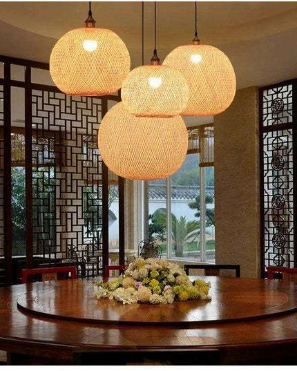 Artisan Bamboo Chandelier - Transform Your Space with Handcrafted Radiance