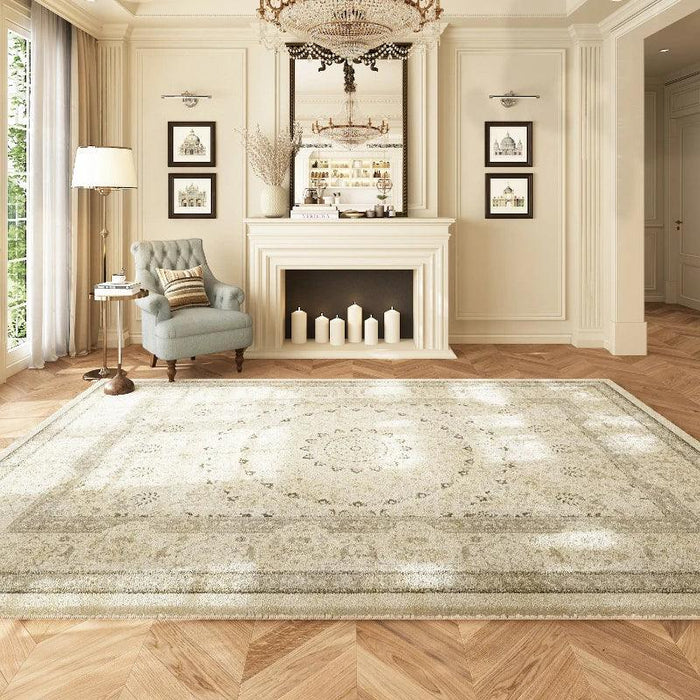 Luxe Floral Area Rugs: Soft Serenity and Classic Style