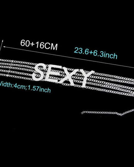 Glimmering Charm Crystal Rhinestone Choker: A Sophisticated Accessory for Trendsetting Women